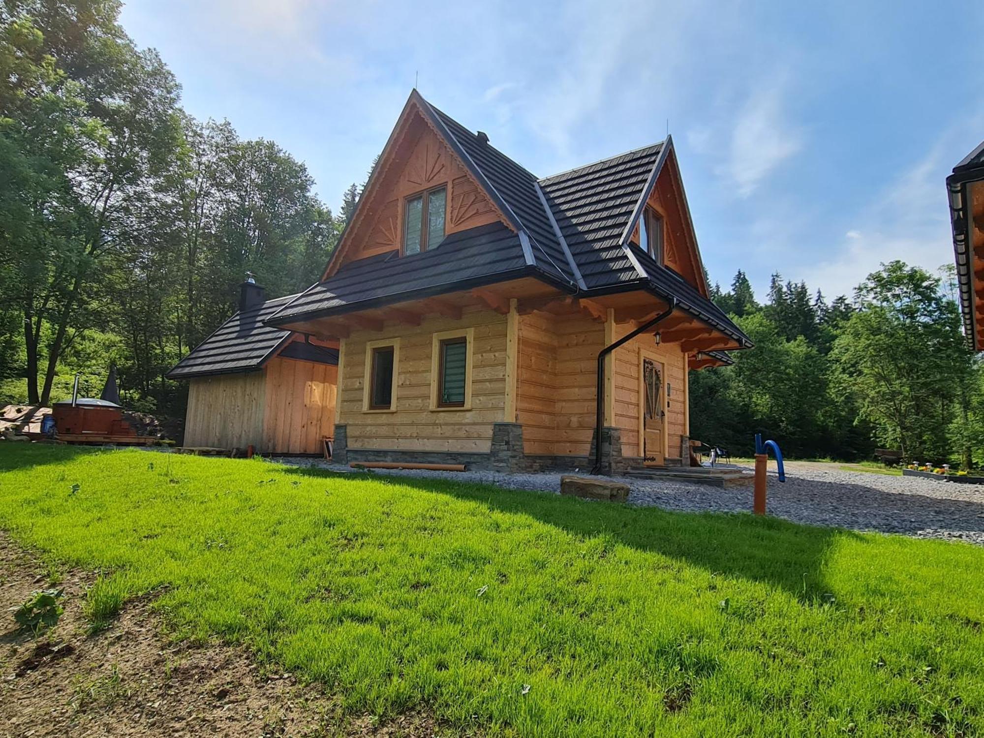 Zabie Dworki Witow Luxury Chalets & Spa Екстериор снимка